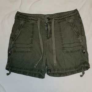Maurice Khaki Olive Shorts Size 2